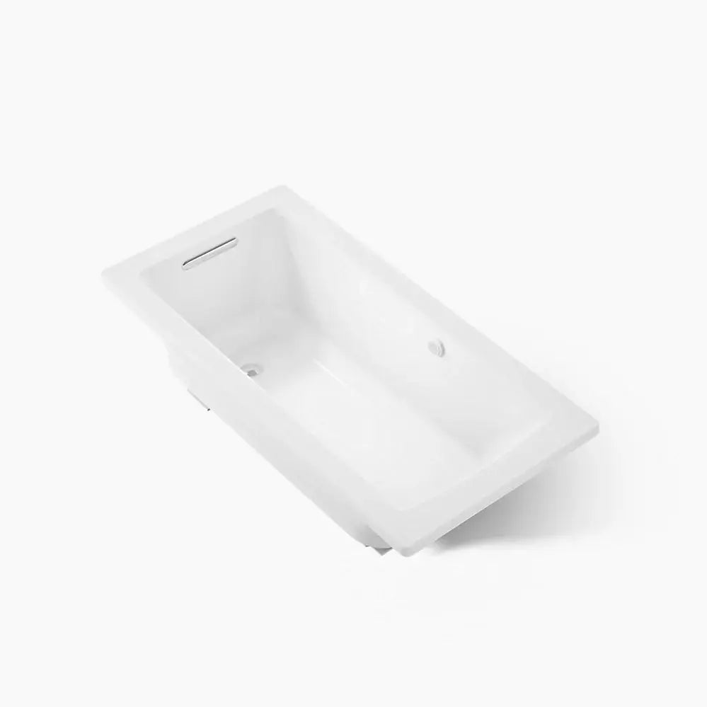 Kohler Archer 60" x 30" drop-in Heated BubbleMassage air bath White - Plumbing Market