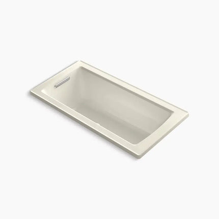 Kohler Archer 60" x 30" drop-in Heated BubbleMassage air bath with Bask heated surface K-1947-GHW-96 - Plumbing Market