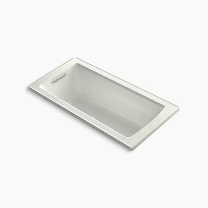 Kohler Archer 60" x 30" drop-in Heated BubbleMassage air bath with Bask heated surface K-1947-GHW-NY - Plumbing Market