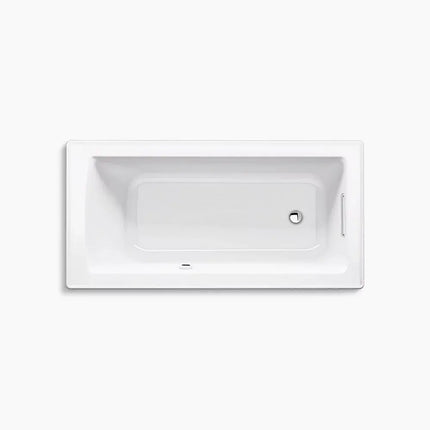 Kohler Archer 60" x 30" drop-in bath with Bask heated surface K-1946-W1-0 - Plumbing Market