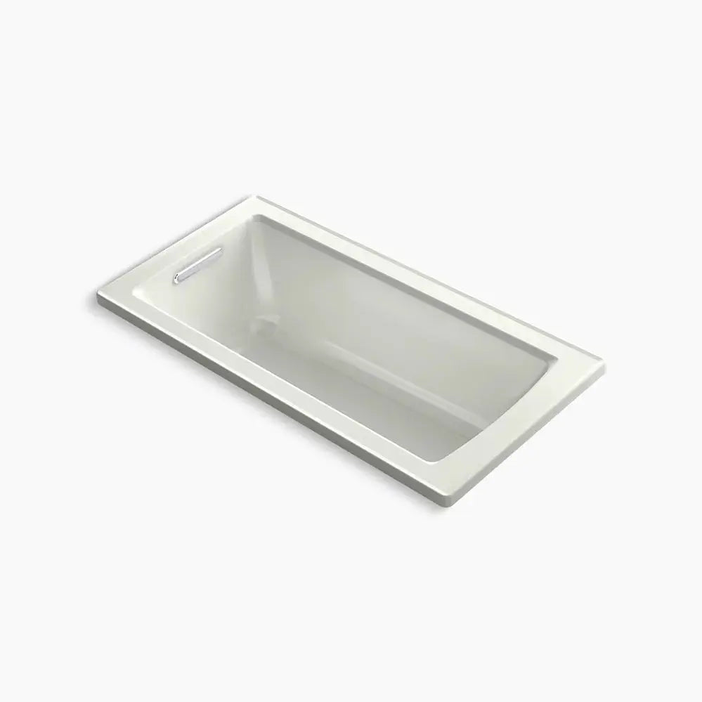 Kohler Archer 60" x 30" drop-in bath with Bask heated surface K-1946-W1-NY - Plumbing Market