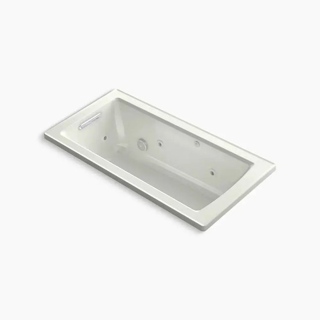 Kohler Archer 60" x 30" drop-in whirlpool bath K-1947-NY - Plumbing Market