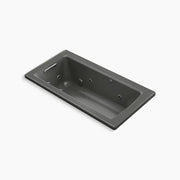 Kohler Archer 60" x 30" drop-in whirlpool bath with Bask heated surface K-1947-W1-58 - Plumbing Market