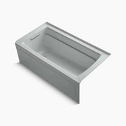 Kohler Archer 60" x 32" alcove Heated BubbleMassage air bath, left drain K-1122-GHLA-95 - Plumbing Market