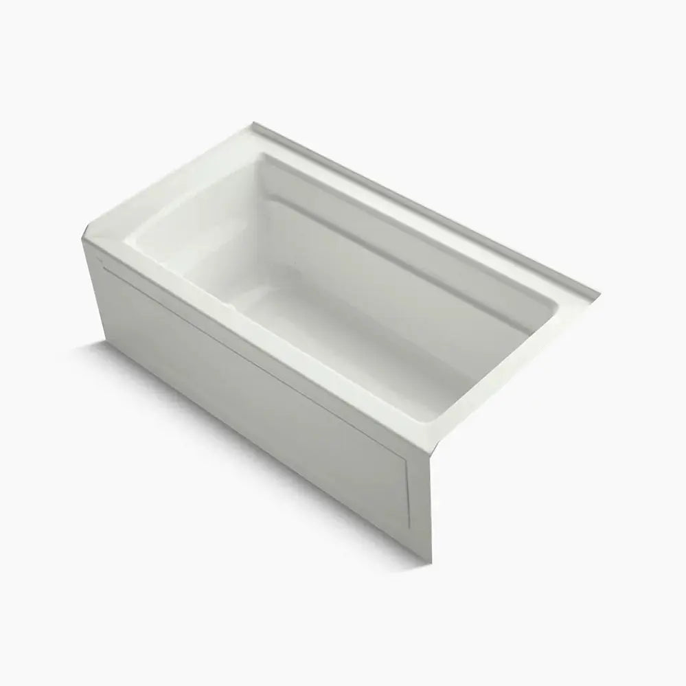 Kohler Archer 60" x 32" alcove Heated BubbleMassage air bath, right drain K-1122-GHRA-NY - Plumbing Market