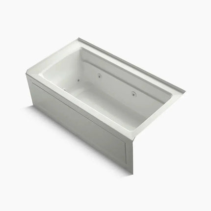 Kohler Archer 60" x 32" alcove heated whirlpool bath, right drain K-1122-HR-NY - Plumbing Market