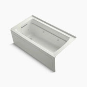 Kohler Archer 60" x 32" alcove whirlpool bath, left drain K-1122-LA-NY - Plumbing Market