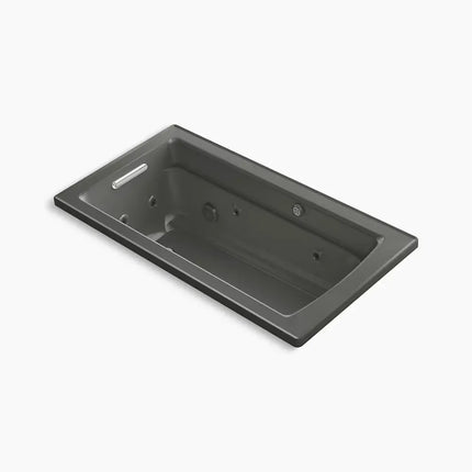 Kohler Archer 60" x 32" drop-in Heated BubbleMassage air bath and whirlpool K-1122-XHGH-58 - Plumbing Market