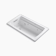 Kohler Archer 60" x 32" drop-in whirlpool bath K-1122-0 - Plumbing Market