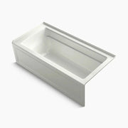 Kohler Archer 66" x 32" alcove Heated BubbleMassage air bath, right drain K-1949-GHRA-NY - Plumbing Market