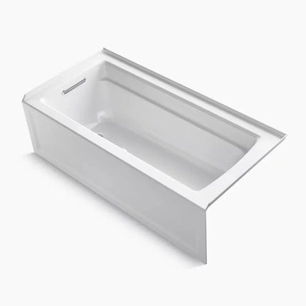 Kohler Archer 66" x 32" alcove bath, left drain K-1948-LA-0 - Plumbing Market
