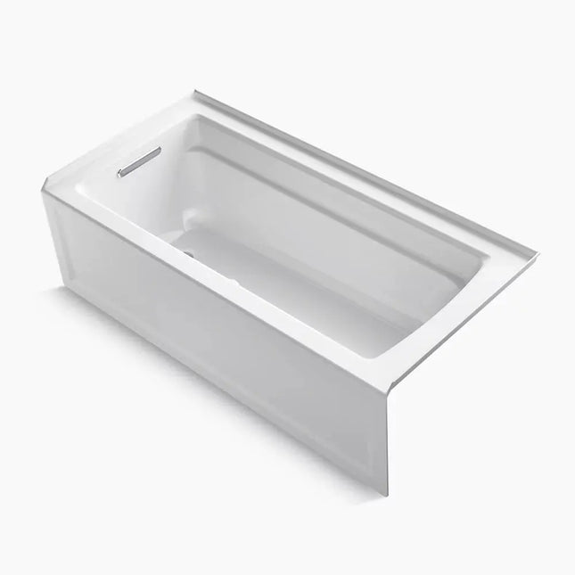 Kohler Archer 66" x 32" alcove bath, left drain K-1948-LA-0 - Plumbing Market