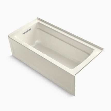 Kohler Archer 66" x 32" alcove bath, left drain K-1948-LA-96 - Plumbing Market