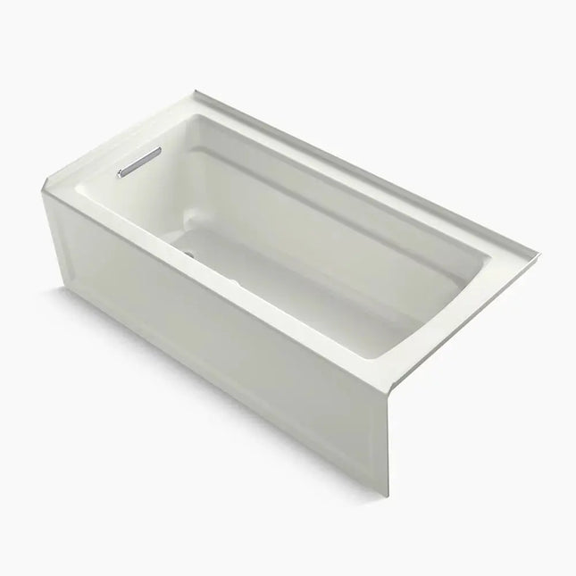 Kohler Archer 66" x 32" alcove bath, left drain K-1948-LA-NY - Plumbing Market
