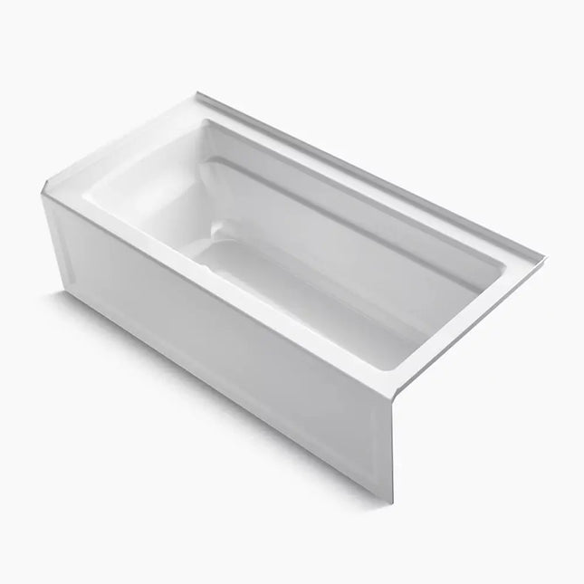 Kohler Archer 66" x 32" alcove bath, right drain K-1948-RA-0 - Plumbing Market