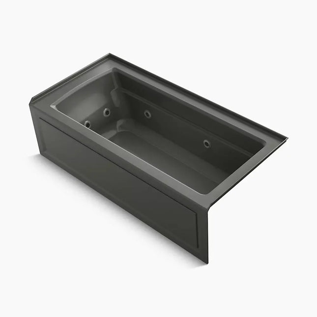 Kohler Archer 66" x 32" alcove heated whirlpool, right drain K-1949-HRA-58 - Plumbing Market
