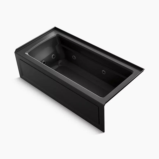 Kohler Archer 66" x 32" alcove heated whirlpool, right drain K-1949-HRA-7 - Plumbing Market