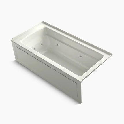 Kohler Archer 66" x 32" alcove heated whirlpool, right drain K-1949-HRA-NY - Plumbing Market
