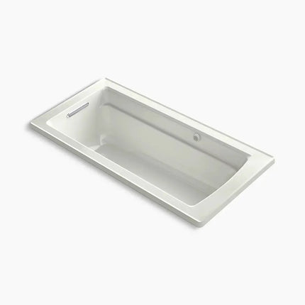Kohler Archer 66" x 32" drop-in Heated BubbleMassage air bath K-1949-GH-NY - Plumbing Market