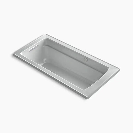 Kohler Archer 66" x 32" drop-in Heated BubbleMassage air bath with Bask heated surface K-1949-GHW-95 - Plumbing Market