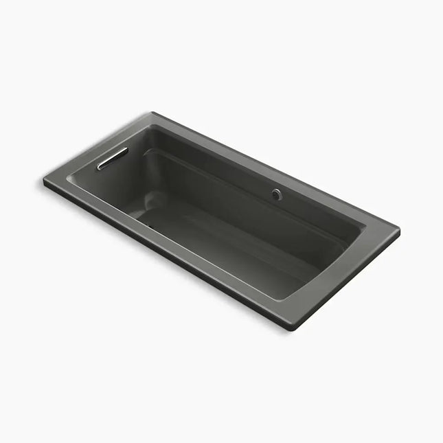 Kohler Archer 66" x 32" drop-in bath with Bask heated surface K-1948-W1-58 - Plumbing Market