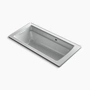 Kohler Archer 66" x 32" drop-in bath with Bask heated surface K-1948-W1-95 - Plumbing Market