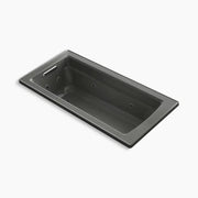 Kohler Archer 66" x 32" drop-in heated whirlpool bath K-1949-H-58 - Plumbing Market