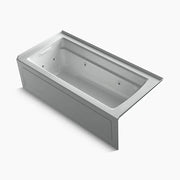 Kohler Archer 66" x 32" integral apron whirlpool with integral flange and left-hand drain K-1949-LA-95 - Plumbing Market