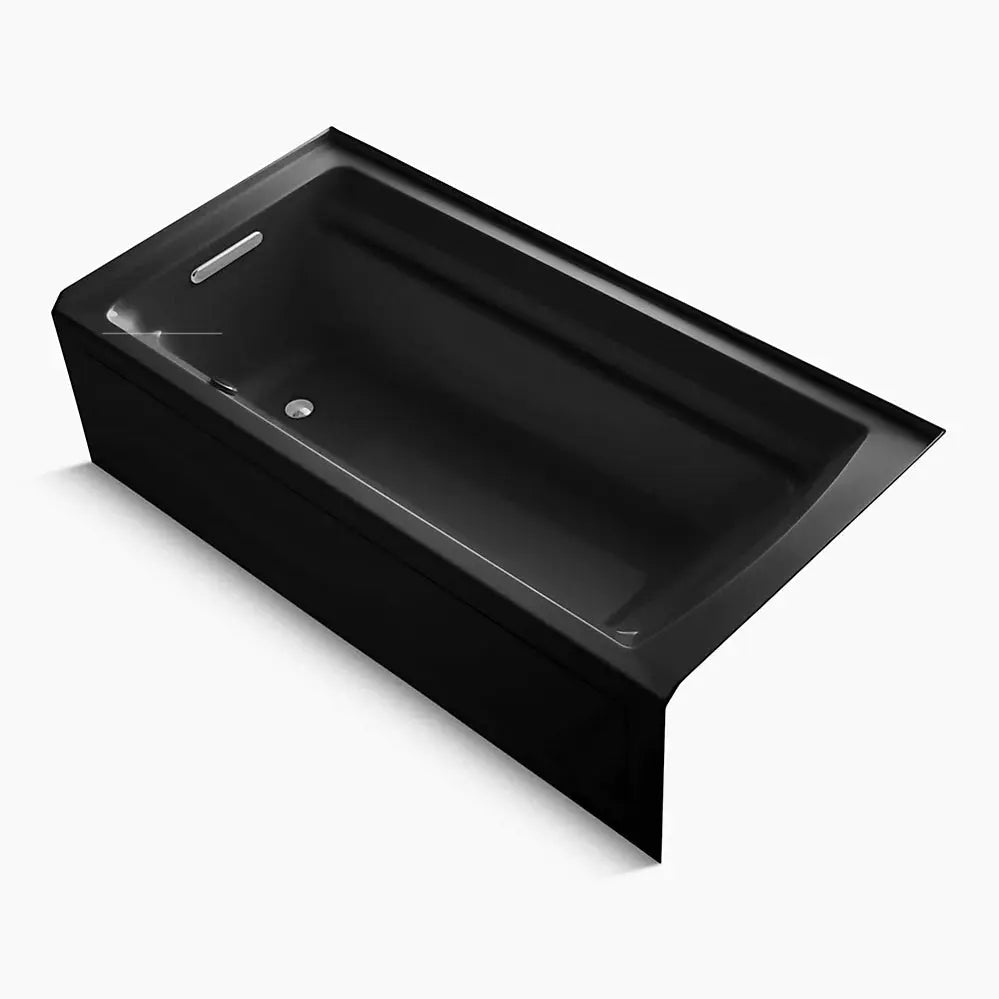 Kohler Archer 72" x 36" alcove Heated BubbleMassage air bath with Bask heated surface, left drain K-1124-GHLAW-7 - Plumbing Market