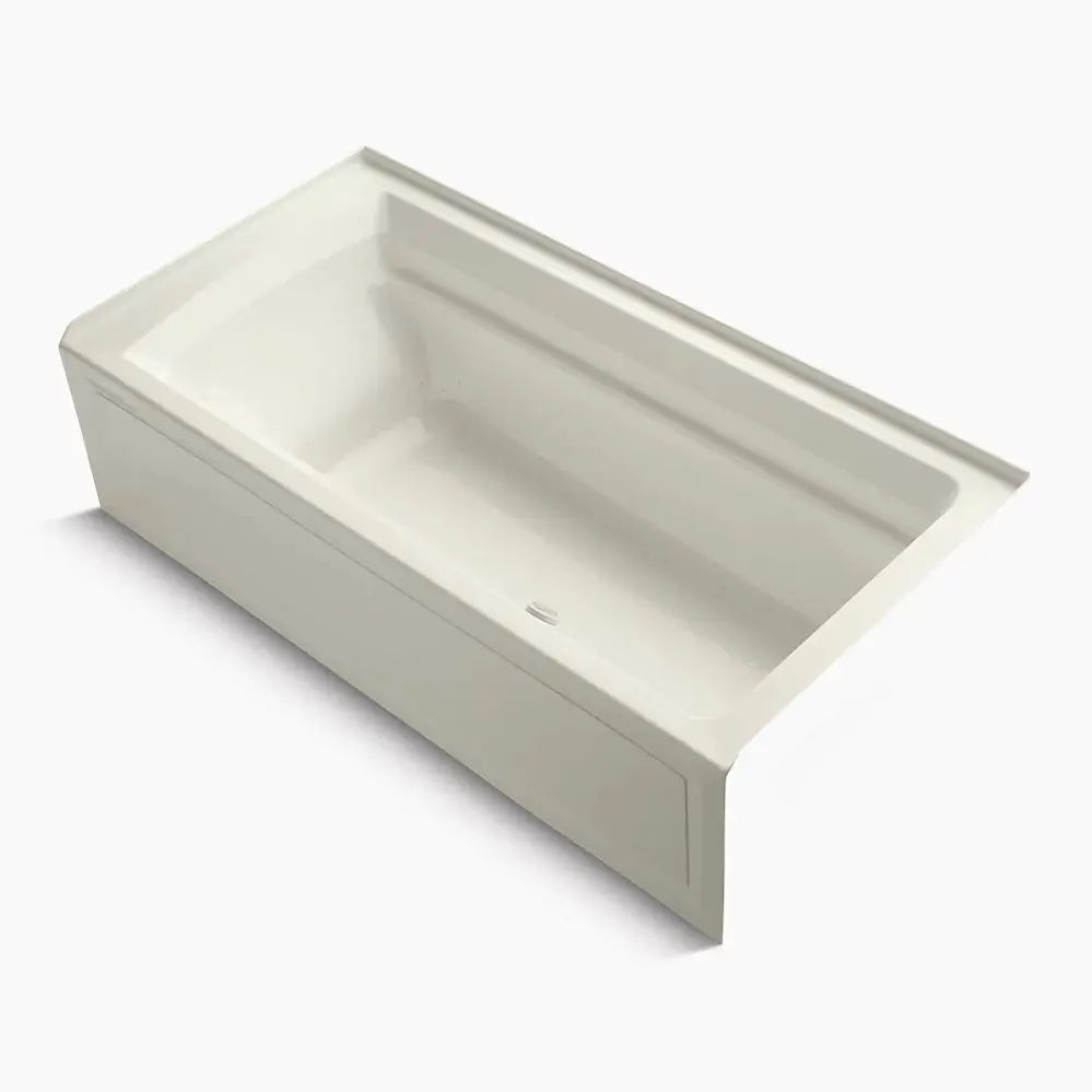 Kohler Archer 72" x 36" alcove Heated BubbleMassage air bath, right drain K-1124-GHRA-96 - Plumbing Market