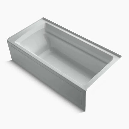 Kohler Archer 72" x 36" alcove bath with Bask heated surface, alcove, right drain K-1125-RAW-95 - Plumbing Market