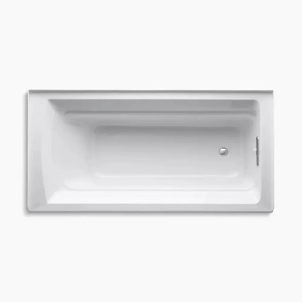 Kohler Archer 72" x 36" alcove bath, right drain K-1125-RA-NY - Plumbing Market
