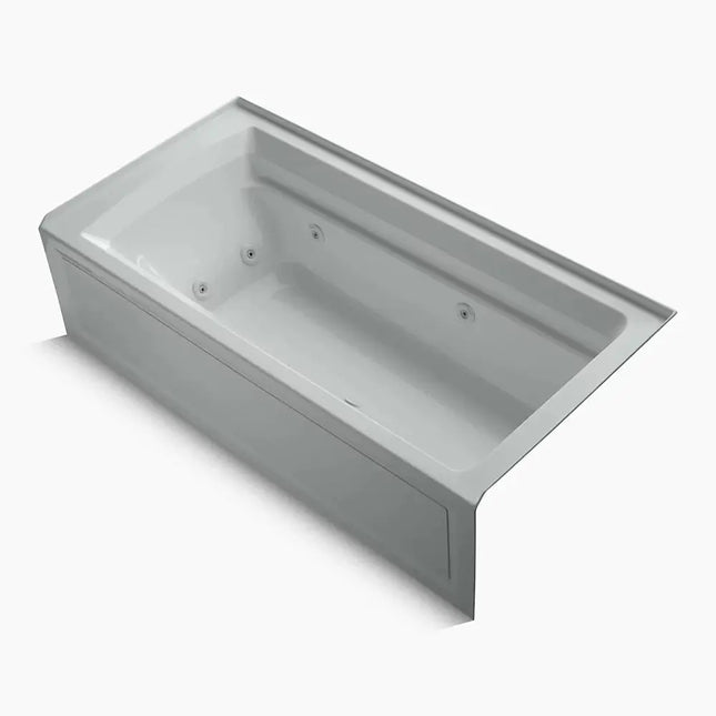 Kohler Archer 72" x 36" alcove whirlpool bath, right drain K-1124-RA-95 - Plumbing Market