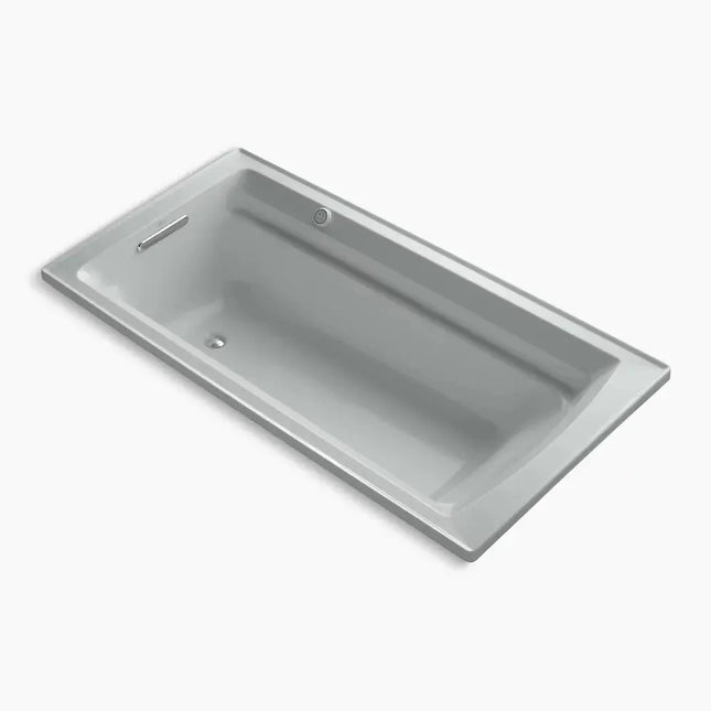 Kohler Archer 72" x 36" drop-in Heated BubbleMassage air bath K-1124-GH-95 - Plumbing Market
