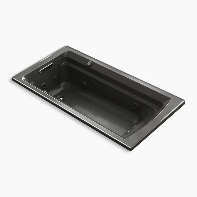 Kohler Archer 72" x 36" drop-in Heated BubbleMassage air bath and whirlpool K-1124-XHGH-58 - Plumbing Market