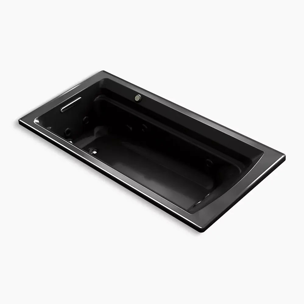 Kohler Archer 72" x 36" drop-in Heated BubbleMassage air bath and whirlpool K-1124-XHGH-7 - Plumbing Market