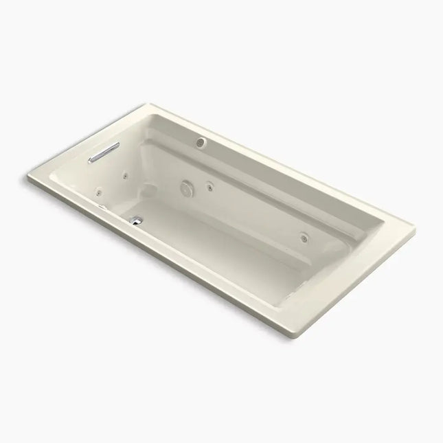 Kohler Archer 72" x 36" drop-in Heated BubbleMassage air bath and whirlpool K-1124-XHGH-96 - Plumbing Market
