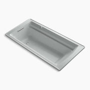 Kohler Archer 72" x 36" drop-in Heated BubbleMassage air bath with Bask heated surface K-1124-GHW-95 - Plumbing Market