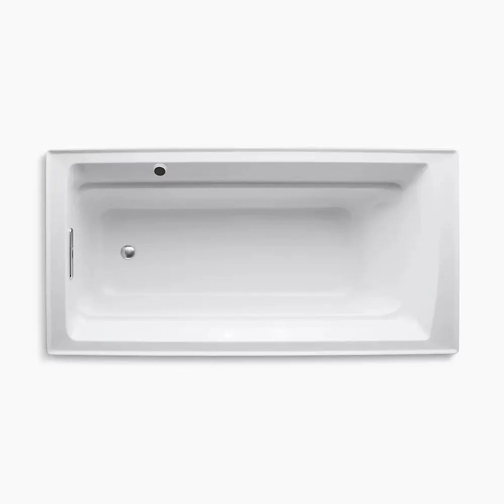 Kohler Archer 72" x 36" drop-in bath with Bask heated surface K-1125-W1-7 - Plumbing Market
