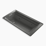 Kohler Archer 72" x 36" drop-in heated whirlpool bath K-1124-H-58 - Plumbing Market