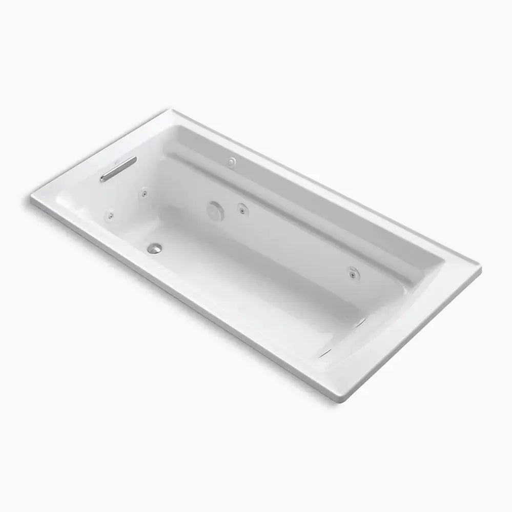 Kohler Archer 72" x 36" drop-in whirlpool bath K-1124-0 - Plumbing Market