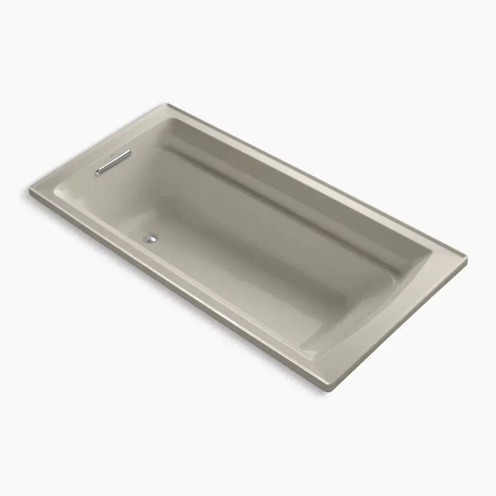Kohler Archer 72" x 36" drop-in whirlpool bath K-1124-58 - Plumbing Market