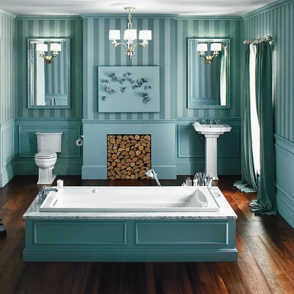 Kohler Archer 72" x 36" drop-in whirlpool bath K-1124-NY - Plumbing Market