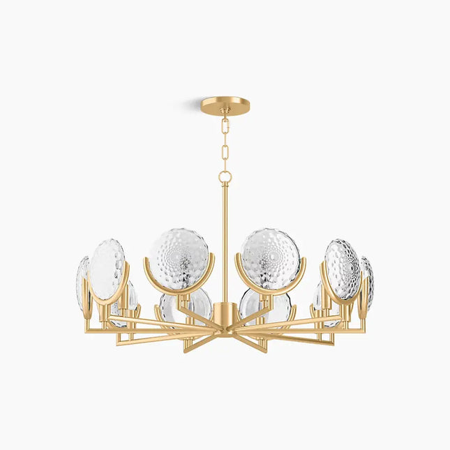 Kohler Arendela 10 Light Chandelier 29380-CH10B-2GL - Plumbing Market