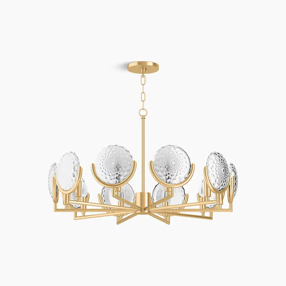 Kohler Arendela 10 Light Chandelier 29380-CH10B-2GL - Plumbing Market