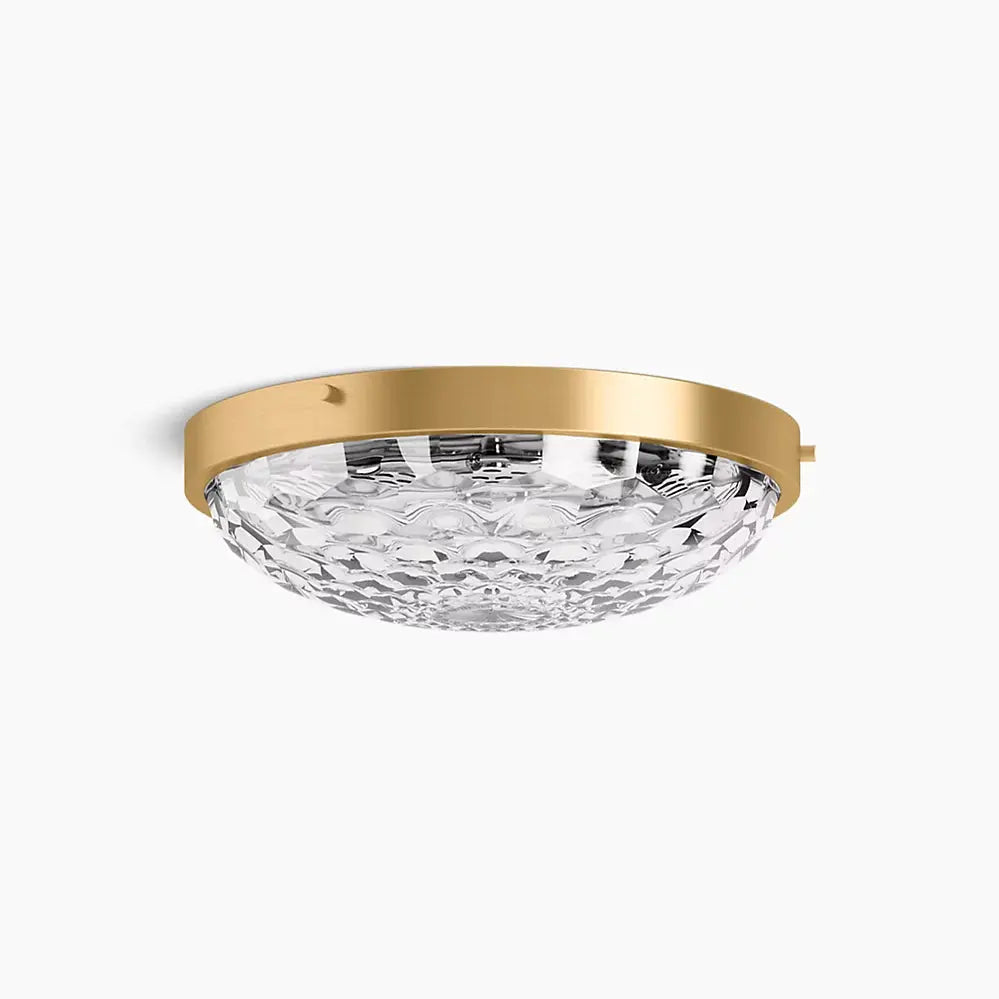 Kohler Arendela 3 Light Flush Mount 29373-FM03B-2GL - Plumbing Market