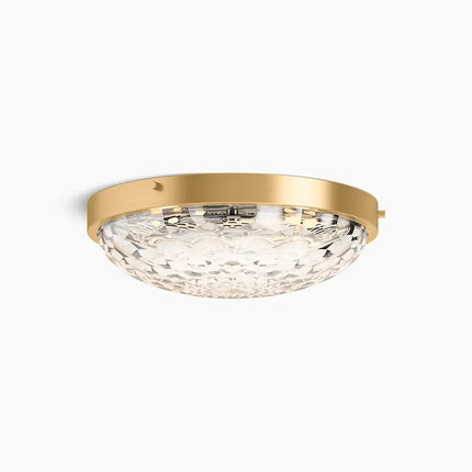 Kohler Arendela 3 Light Flush Mount 29373-FM03B-2GL - Plumbing Market