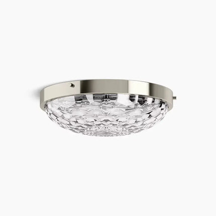 Kohler Arendela 3 Light Flush Mount 29373-FM03B-SNL - Plumbing Market