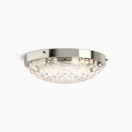 Kohler Arendela 3 Light Flush Mount 29373-FM03B-SNL - Plumbing Market