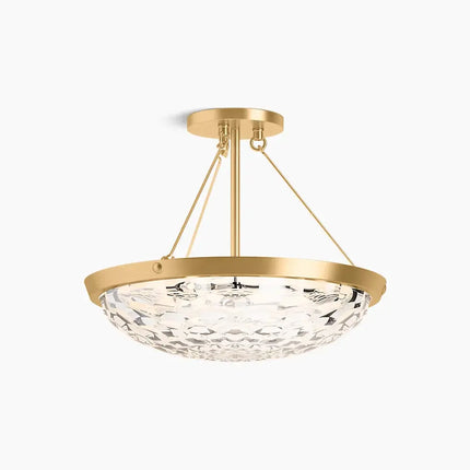 Kohler Arendela 3 Light Semi Flush Mount 29374-SF03B-2GL - Plumbing Market